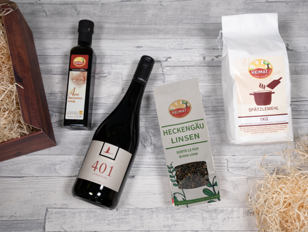 Artikel Geschenkkiste Schwabenpaket 